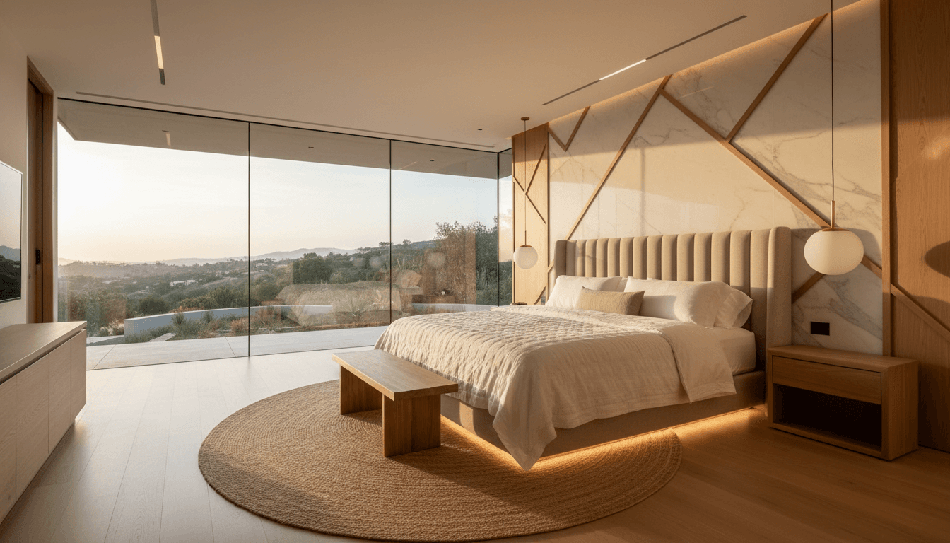 Cypress Waterfront penthouse - bedroom suite concept