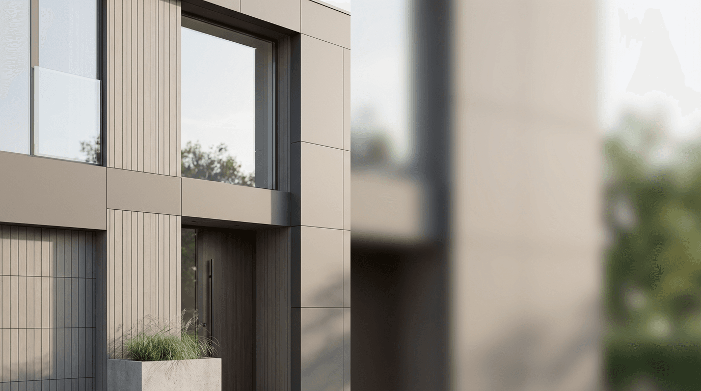 Marina Heights residential tower - exterior render